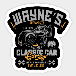 Wayne's Garage Sticker